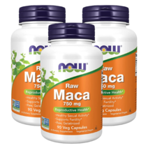 나우푸드 로우 마카 maca 750mg 90베지캡슐 3병