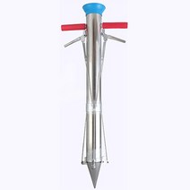 호가 씨앗 파종기 모종기 고추심기 농기구 모종이식기 사삽날 주입기, 양손 모종기, 1개