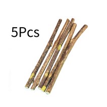 고양이 어금니 스틱은 고양이를 놀리기 위해 이빨을 청소 자기 치유 용품 간식 애완 동물 제품, [01] 5PCS