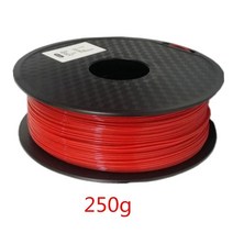 175mm T폴리 우레탄 탄성 유연한 3D 프린터 필라멘트 95A 고무 소재 롤 플렉스 1kg 500g 250g 문구용 레드 블랙, Red 250g_CHINA
