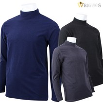 [더빅보스] RB-22반폴라티셔츠 남성 고급 등산복 등산티 아웃도어 작업복 빅사이즈 95~120 데일리 기본 이너웨어 베이직