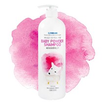 1000ml 대용량 저자극 베이비파우더 샴푸 냄새제거 고양이목욕 피부병 탈취