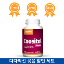 (다다익선)재로우 포뮬러스 미오 이노시톨 750mg 식물성 캡슐 100개, 1개, 1PACK