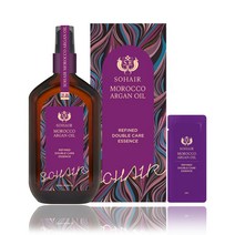 쏘헤어 모로코 아르간오일 헤어에센스 + 펌프, 100ml, 1세트