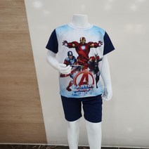 마블 어벤져스 남아용 비트 5부 상하의 세트