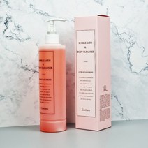 라비다 바블바스 앤 바디 클렌저 거품 목욕 입욕제 500ml 시트러스 텐저린, 1개