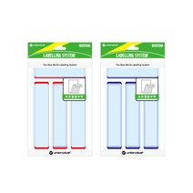 유니온플러스 라벨 보호견출지 408, 1개, 408(적)