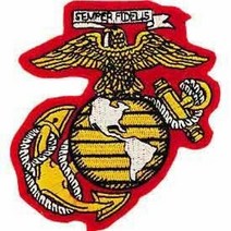 USMC EGA (03) - 자수 노벨티 패치 아이언 온 패치 - 8.25cm