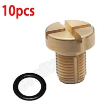 앙카볼트 bmw e36 e39 e46 등을 위한 10pcs 냉각수 확장 탱크 블리더 나사 황동 BILL 자동차 오일 라디에이터 파이프 물 탱크 반환 파이프 71, One Color_One Size, One Color_One Size