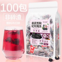 오디 말린 장미꽃차 콤비네이션 구기자차 정리용품 블랙 워터우먼, T03-오디 블랙 구기자 장미차 2봉지 총