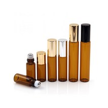 모든스토아 롤온 향수공병 롤러볼 갈색 아로마용기 1ml 2ml 3ml 5ml 10ml, 골드(1ml)