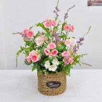 라벤다 블로썸 로즈 조화 꽃바구니- 꽃다발 센터피스 생신 승진 기념일 축하 선물 모카플라워 대전갈마동꽃집