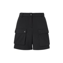22SS [SWING SUPPORTER] 블랙 소프트 네오플랜 숏팬츠 HWPA2B334BK
