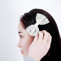 패턴레이스 집게헤어핀 DIYSET 리본핀만들기 DIY키트 자수레이스 재료 [동영상], 패턴플라워