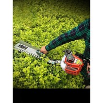 충전 전정기 잔디깎이 전정가위 화단 가지치기 톱, 양날 헤지 트리머, 1개