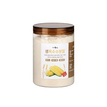 옥수수가루 찰옥수수쌀 분말 콘가루 파우더 제빵, 1개, 생옥수수가루 320g, 320g