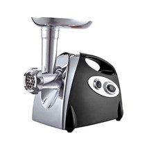 고기 다지기 분쇄기 소고기 연육 다기능 전기 고기 분쇄기 Mincer 필러 소시지 작성 메이커 기계 stuffer, 02 black