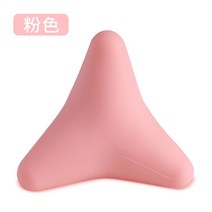 장요근 마사지기 복부 마사지 허리 삼각형 참새 발 발바닥 다리 acupoint 콘 스틱, 네 귀퉁이 마사지 콘(분홍색)