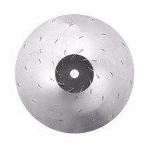 직경 125mm 진공 청소기 모터 팬 블레이드 8mm 구멍 알루미늄 임펠러 집진기 모터 블레이드 윈드 휠 1 개, [1] photo color 1pc