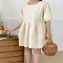 영제휴팀07080647636 메이비굿 라인 핀턱 미니 여성 샤랄라 여름 편한 반팔 민소매 0WACE508