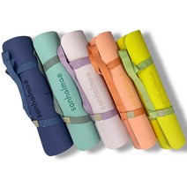 손할매 TPE 퓨어 요가매트 스트랩포함 두께 6mm 8mm, 핑크라일락