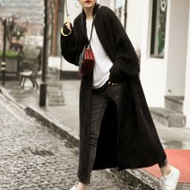 퀸앤조이 가오리 롱롱 가디건