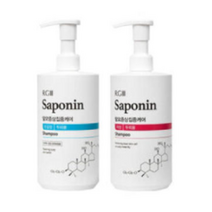 꽃을든남자 천연 샴푸 사포닌 RG3 500ml(민감성/지성) 탈모 완화 기능성 두피 저자극 케어(식약처 인증), 2. 지성