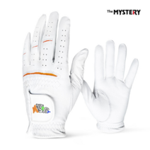 골프존 MYSTERY 미스테리 여성 양피 양손 골프장갑, 사이즈