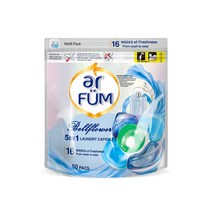 [아로퓸] 5in1 캡슐세탁세제 벨플라워_리필용 (50개입), 50개입, 1개