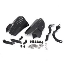 오토바이 R 나인 T 분사 세트 엔진 실린더 헤드 가드 커버 보호대 BMW nineT Pure Urban G/S Scrambler R9T, Black