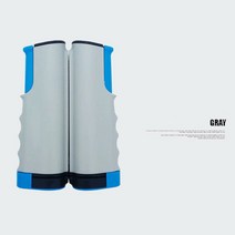 탁구채 경량 탁구라켓 탁구용품 휴대용 탁구 그물 랙 개폐식 기차 체육관 홈 1.7 미터 클램프 두께 5cm, Gray