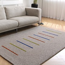 [얀카페트] [핸드메이드 국내제작] PA062 컬러라인02 16mm디자인카페트(160x230cm)