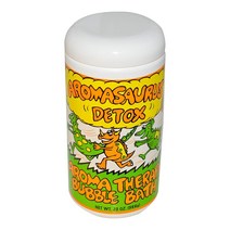 아브라테라퓨틱스 아로마 테라피 버블 배스 어린이 입욕제 아로마사우르스 디톡스, 1개, 566g