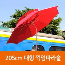 리빙엠 대형 팔각 2층 파라솔 꺽임형, 대형(205cm) 꺽임 파라솔-피치