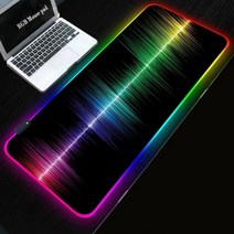 LED 라이트 데스크 매트 xxl 컴퓨터 마우스 패드 USB 허브 80x30 90x40cm 백라이트 키보드 커버 Mause 게임용 RGB, RGB world map_CHINA | 300x250x