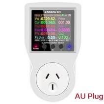 전기계량기 전력양계 전력량디지털 전력계 와이파이/블루투스 220V AC 전기 소비 에너지 미터 와트, Bluetooth, 05 AU Plug, 05 AU Plug_02 Bluetooth