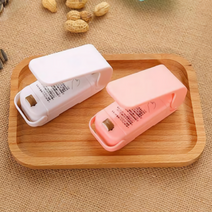 미니실링기 색상랜덤 비닐접착기밀봉기 포장기계 매직 먹나남은과자 다용도 열포장 약봉지 밀봉