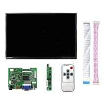 40인치모니터 게임 영화 모니터 듀얼 보조 EJ101IA-01G 10.1 인치 1280x800 LCD 디스플레이 화면 + HDMI VG, 03 LCD and Board