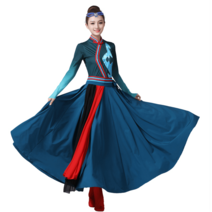 워십복 의상 한국무용 연습복 풀치마 무용복 워십