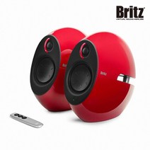 브리츠 Britz e25 루나 이클립스 Hi-Fi 블루투스 오디오 시스템 (레드), 1