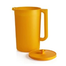 TUPPERWARE 타파웨어 클래식 피쳐 대용량 1갤런, 파파야