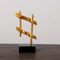 바이올린 연습용 입문용 북유럽 크리 에이 티브 음표 피아노 장식 직원 음표 선물 피아노, 골든디 스타일