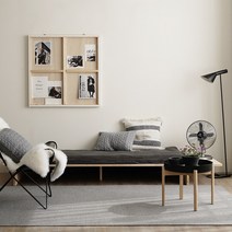 네덜란드 팀조 케라믹 사이잘룩 카페트 (그레이)