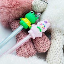 2022 수능무뚝뚝 토끼와 즐거운 개구리 볼펜 어린이 펜슬 *WEFU45EA, 2.무뚝뚝한토끼, 본상품선택