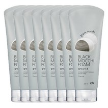 C2Y 블랙 모찌 대용량 휩 폼클렌저 (지성피부용), 8개, 220ml