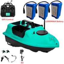 RC보트-전문 중첩 보트 이중 위치 크루즈 낚시 미끼 보트 포인트 둥지 당겨 그물 후크, GPS EU 12000mAh 3