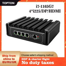 스틱PC 초 미니 PC MINIPC 안드로이드 피시 11 세대 인텔 i7 1165G7 펜티엄 7505 4 i225 2.5G LAN DDR4 NVMe DP 셀러론 N5105 팬리스, Celeron N5105, UK, 16GB DDR4 128GB NVMe