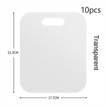 옷접기판 티셔츠접기 옷개는기계 가정용 필수품 성인 의류 셔츠 접이식 보드 시간 절약 레이지 스태킹 도구 정리함, [16] 10pcs transparent