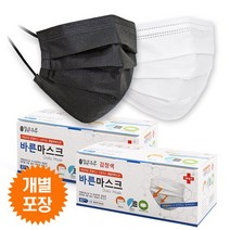 맑은하루 바른마스크30p(화이트), 1개