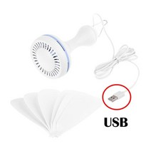 안방실링팬 아파트실링팬 천정펜 천장형선풍기 xiaomi 프리미엄 새로운 6 잎 220v 천장 팬 공기 쿨러 매달려 usb 전원 16.5 인치 텐트 팬 캠핑 야외 기숙사 침대, USB 흰색